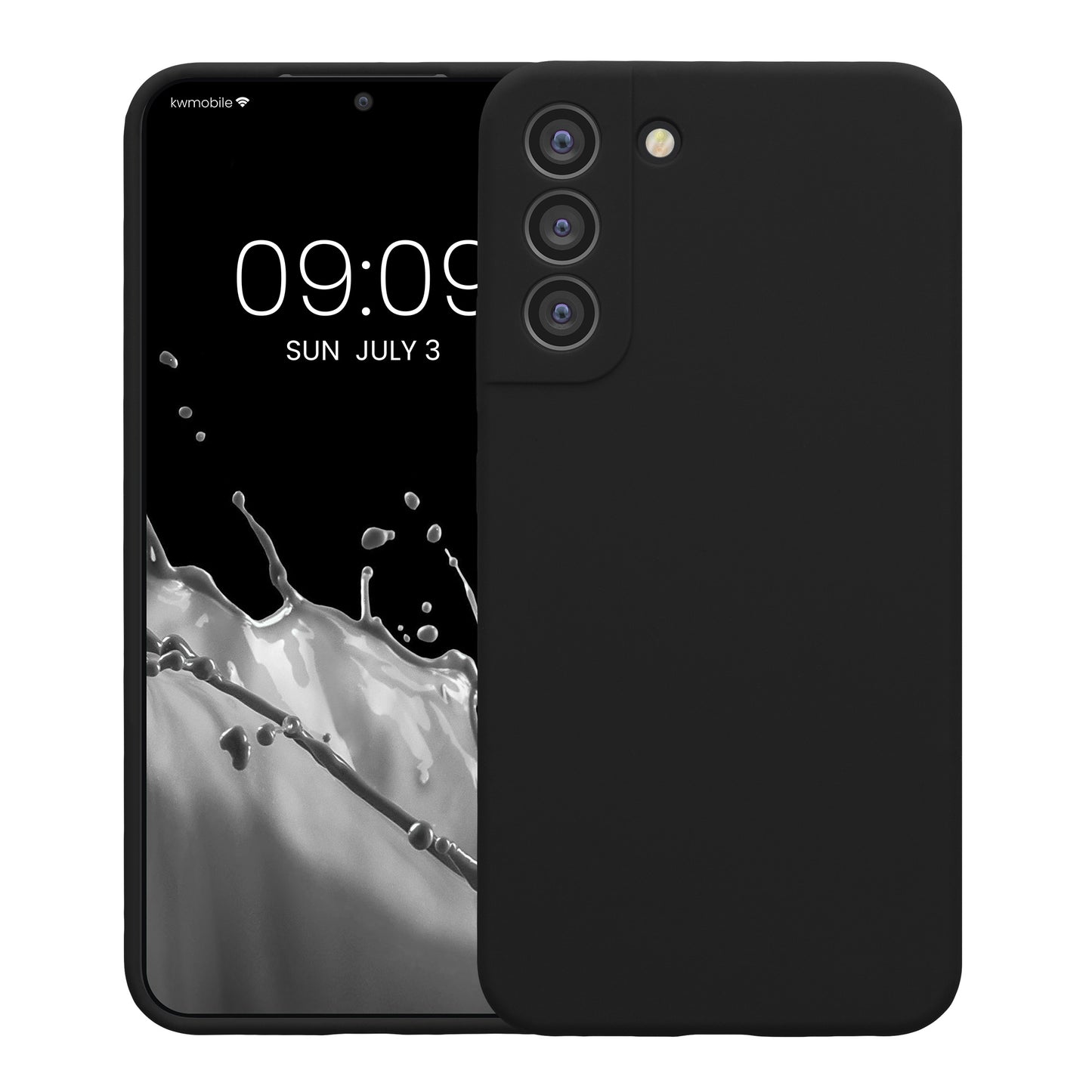 kwmobile Hülle kompatibel mit Samsung Galaxy S22 Plus - Hülle Silikon gummiert - Handyhülle - Handy Case
