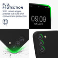 kwmobile Hülle kompatibel mit Samsung Galaxy S22 Plus - Hülle Silikon gummiert - Handyhülle - Handy Case