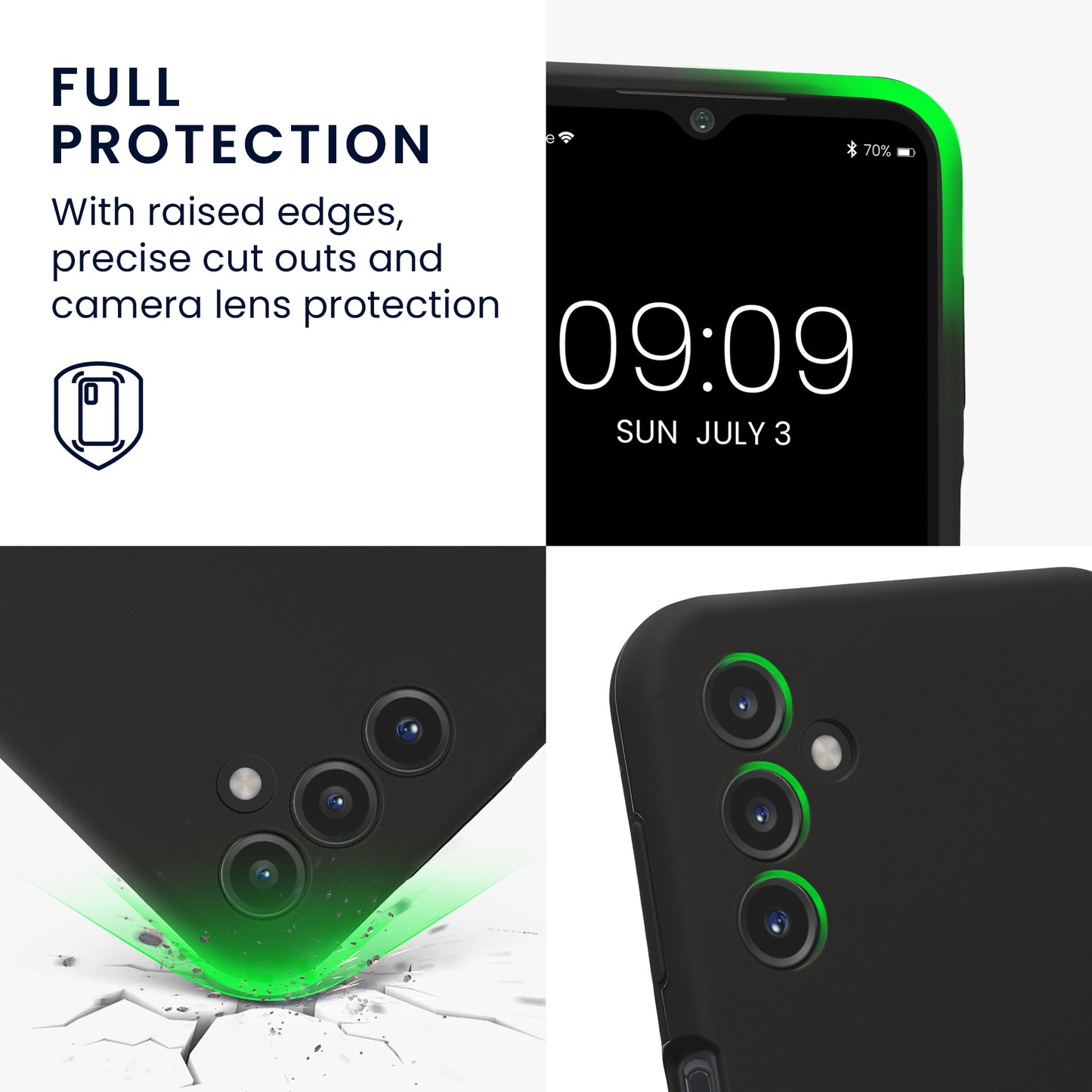kwmobile Hülle kompatibel mit Samsung Galaxy A14 5G - Handyhülle - Handy Case