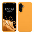 kwmobile Hülle kompatibel mit Samsung Galaxy A56 5G Hülle - Silikon Handy Case - Handyhülle weiche Oberfläche - kabelloses Laden - Fruity Orange Fruity Orange  