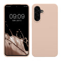 kwmobile Hülle kompatibel mit Samsung Galaxy A56 5G Hülle - Silikon Handy Case - Handyhülle weiche Oberfläche - kabelloses Laden - Coconut Swirl Coconut Swirl  