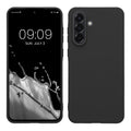 kwmobile Hülle kompatibel mit Samsung Galaxy A56 5G Hülle - weiches TPU Silikon Case - Cover geeignet für kabelloses Laden - Dunkelgrau Dunkelgrau  