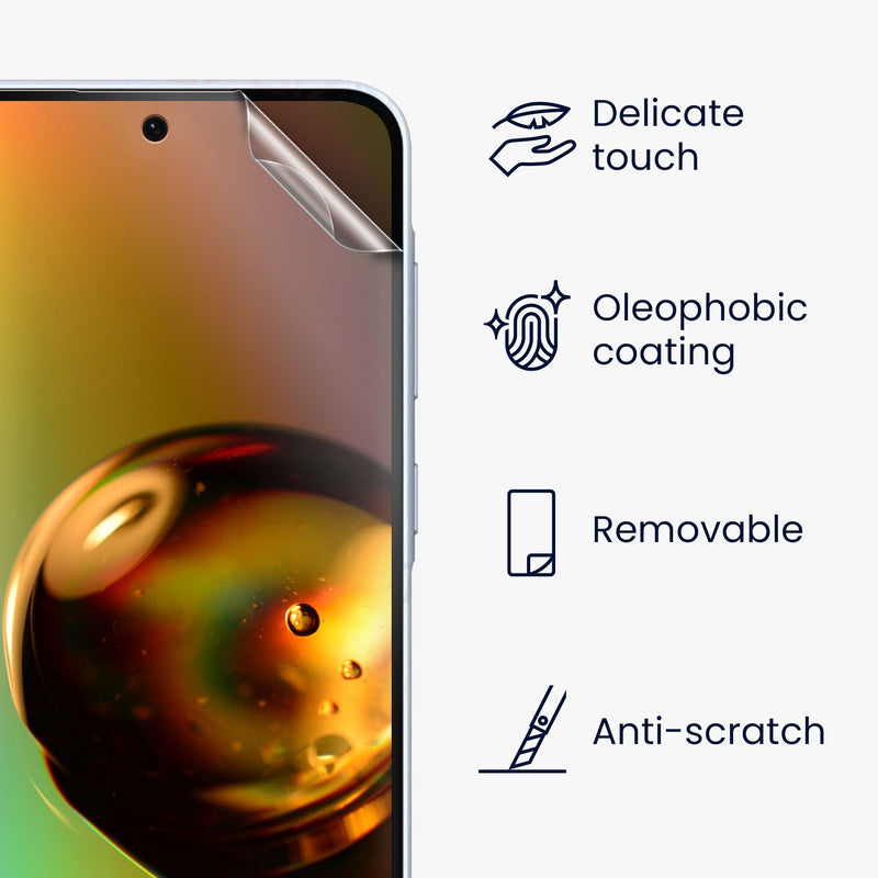 6x Folie kristallklar für Samsung Galaxy A56 5G