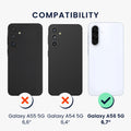 3x Folie kristallklar für Samsung Galaxy A56 5G