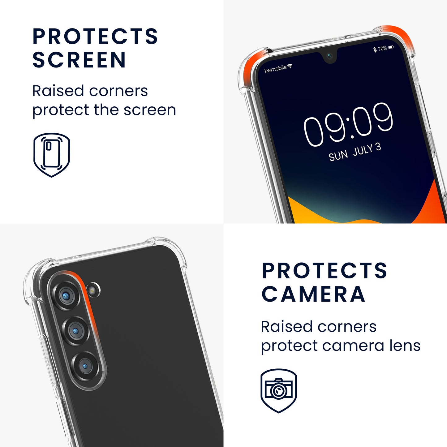 kwmobile Necklace Case kompatibel mit Samsung Galaxy A26 5G Hülle