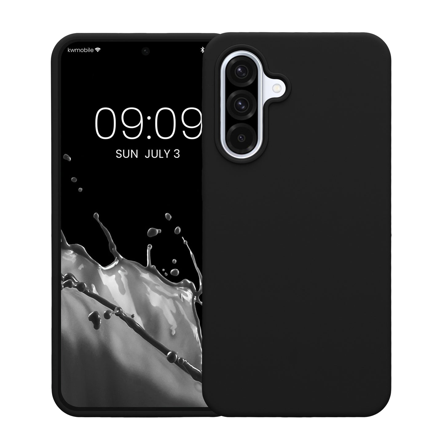 kwmobile Handyhülle für Samsung Galaxy A36 5G Hülle - Case Silikon - Kabelloses Laden - Schutzhülle Cover