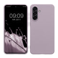 kwmobile Hülle kompatibel mit Samsung Galaxy A36 5G Hülle - weiches TPU Silikon Case - Cover geeignet für kabelloses Laden - Lavendel Lavendel  