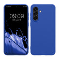 kwmobile Hülle kompatibel mit Samsung Galaxy A36 5G Hülle - weiches TPU Silikon Case - Cover geeignet für kabelloses Laden - Baltik Blau Baltik Blau  