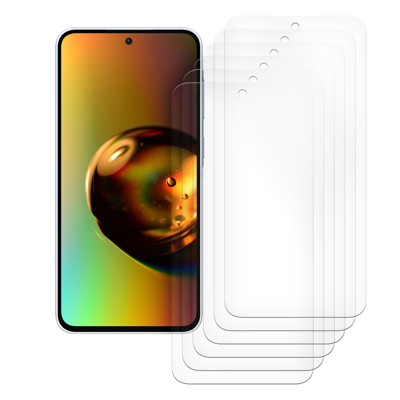 6x Folie kristallklar für Samsung Galaxy A36 5G