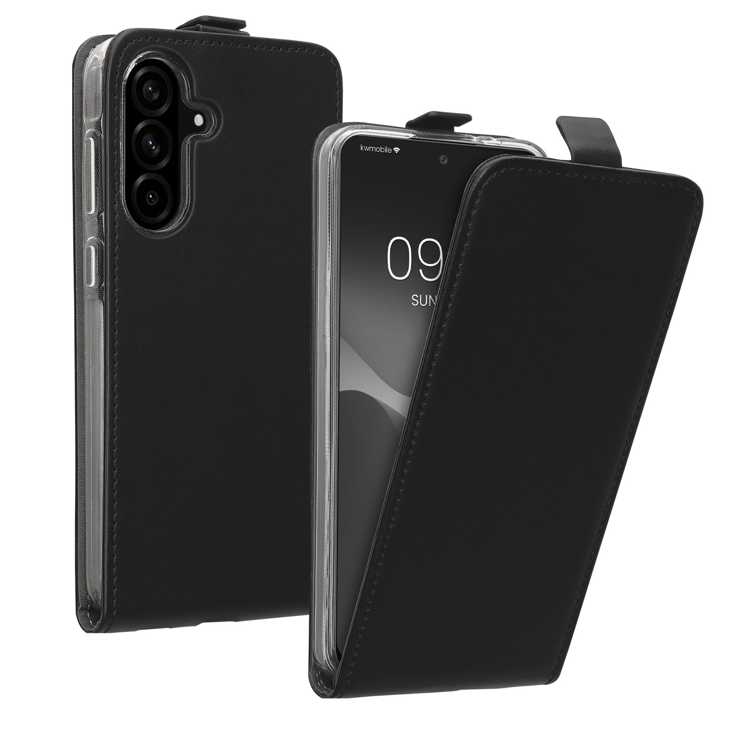 kwmobile Schutzhülle kompatibel mit Samsung Galaxy A36 5G - Flip Case Handyhülle