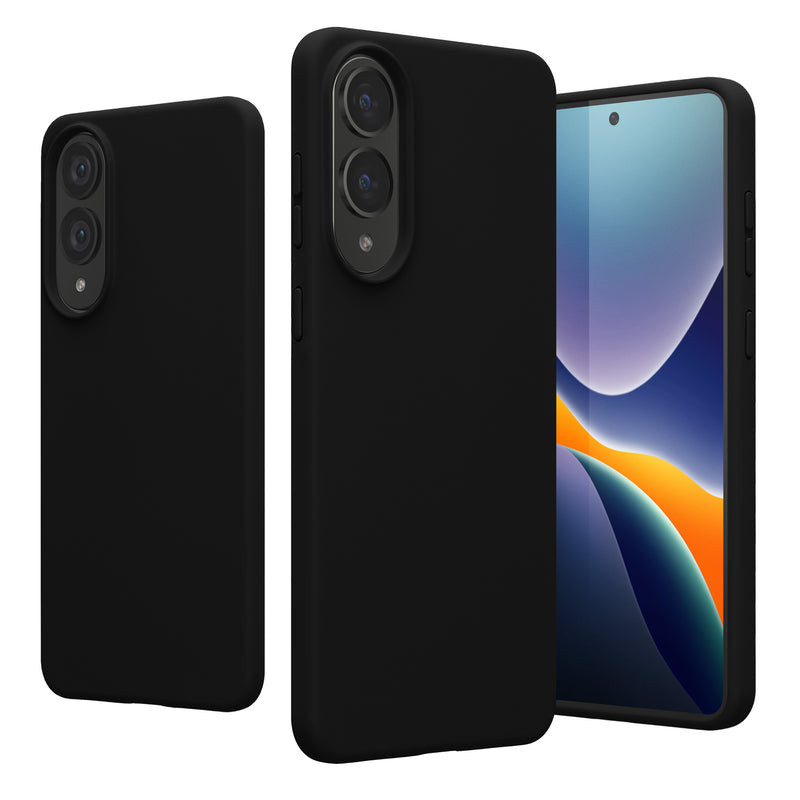 kwmobile Handyhülle für Samsung Galaxy S25 Edge Hülle - Case Silikon - Kabelloses Laden - Schutzhülle Cover