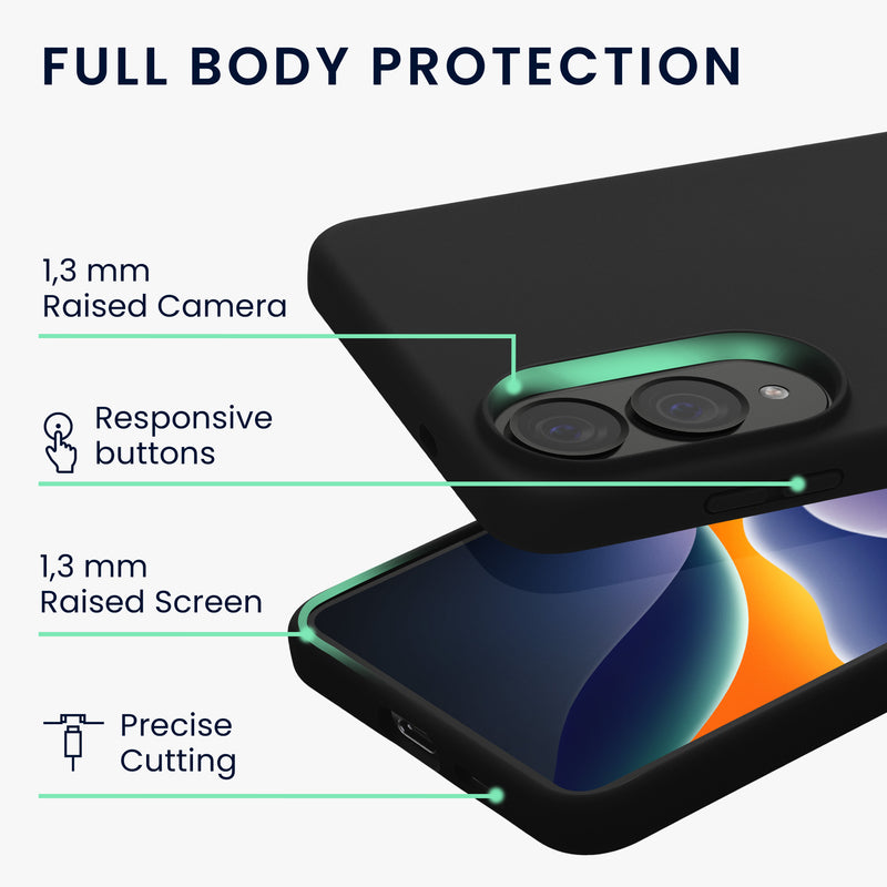 kwmobile Handyhülle für Samsung Galaxy S25 Edge Hülle - Case Silikon - Kabelloses Laden - Schutzhülle Cover