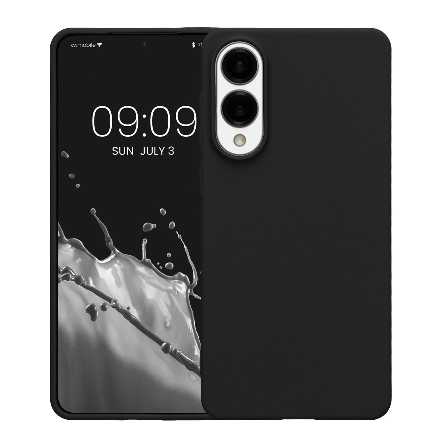 kwmobile Handyhülle für Samsung Galaxy S25 Edge Hülle Cover Kabelloses Laden Schutzhülle