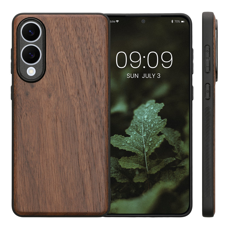 kwmobile Hülle kompatibel mit Samsung Galaxy S25 Edge Hülle - stoßfestes Handy Cover - TPU Handyhülle
