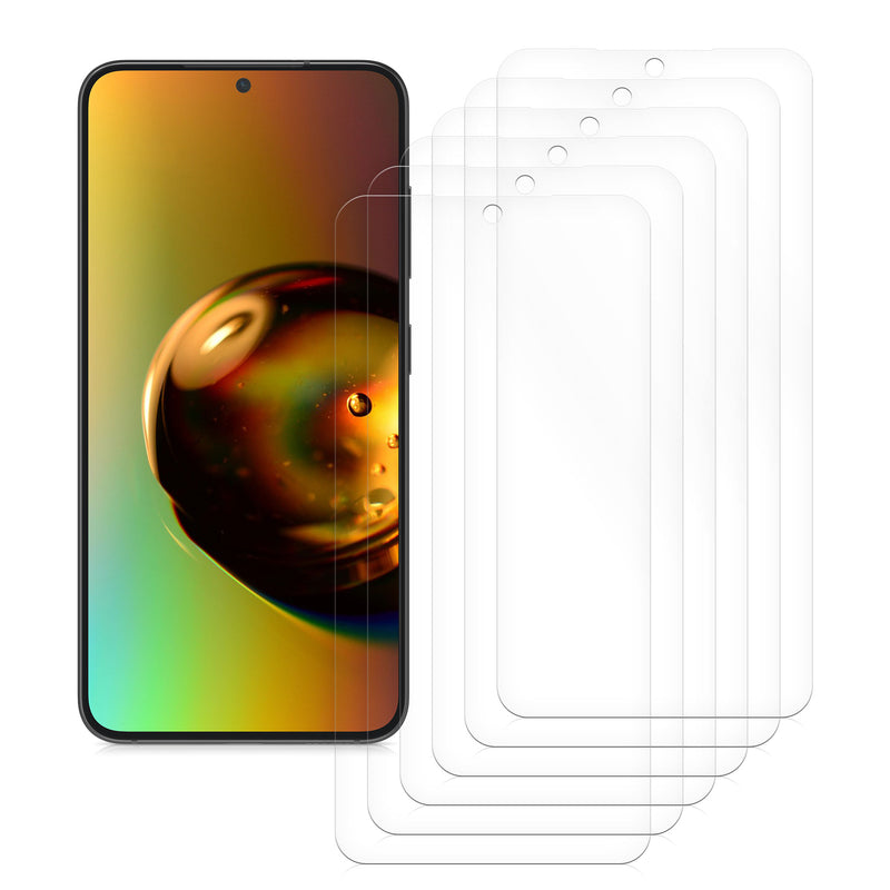 6x Folie kristallklar für Samsung Galaxy S25 Edge