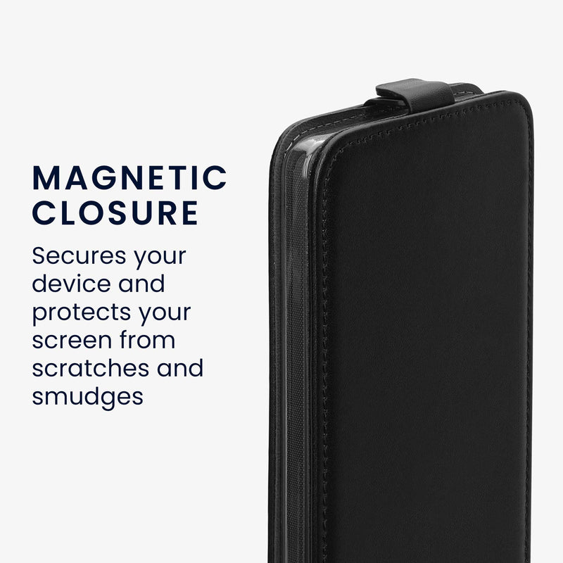 kwmobile Schutzhülle kompatibel mit Samsung Galaxy S25 Edge - Flip Case Handyhülle