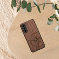 kwmobile Hülle kompatibel mit Samsung Galaxy A36 5G Handy Cover TPU Handyhülle Kompass Vintage