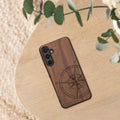 kwmobile Hülle kompatibel mit Samsung Galaxy A16 5G Handy Cover TPU Handyhülle Kompass Vintage
