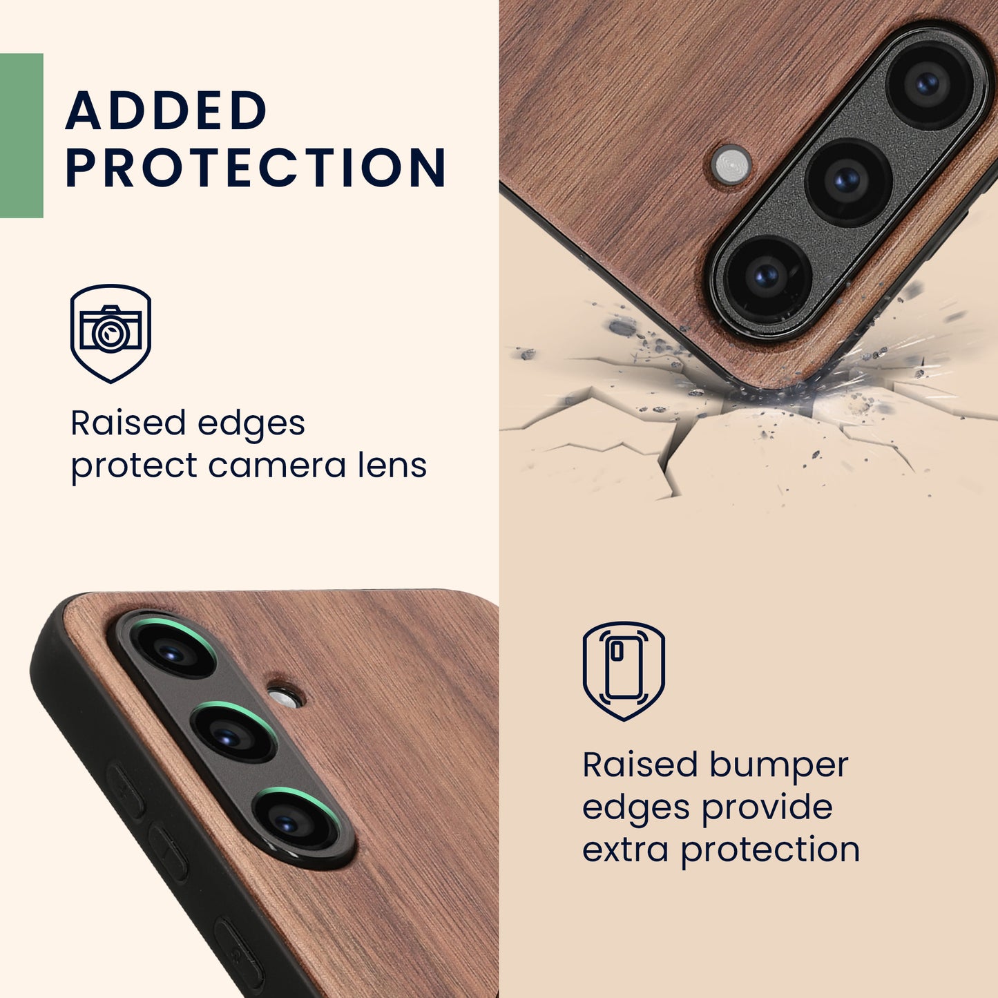 kwmobile Hülle kompatibel mit Samsung Galaxy S24 FE Hülle - Handy Cover - TPU Handyhülle Kompass Vintage
