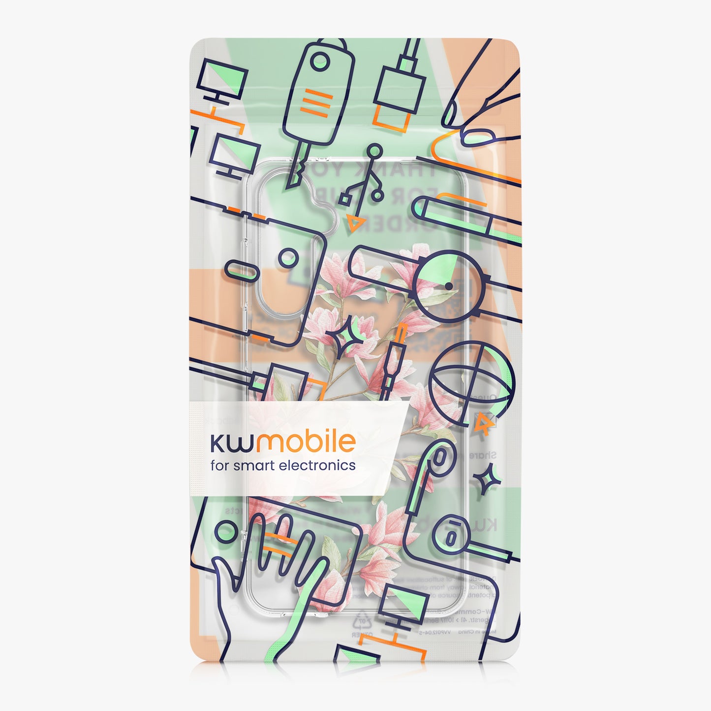 kwmobile Case kompatibel mit Samsung Galaxy S24 FE - Hülle Silikon transparent