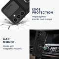 kwmobile Handyhülle kompatibel mit Samsung Galaxy S24 FE Softcase mit Kameraschutz Kartenfach