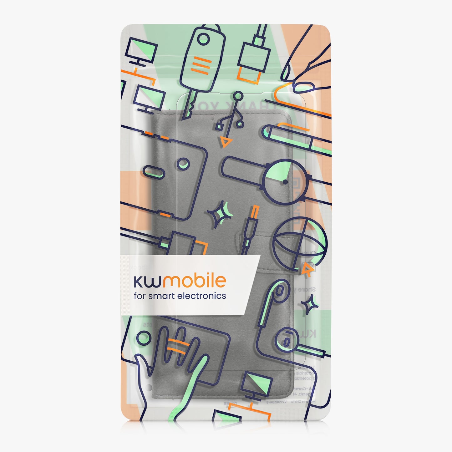 kwmobile Kunstleder Handyhülle kompatibel mit Samsung Galaxy A56 5G Hülle - Brieftaschen Schutzhülle aus PU-Leder mit Displayschutz und RFID-Schutz
