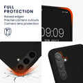 kwmobile Handyhülle für Samsung Galaxy S24 Plus Hülle Fingerhalter und Stand Schutzhülle Cover