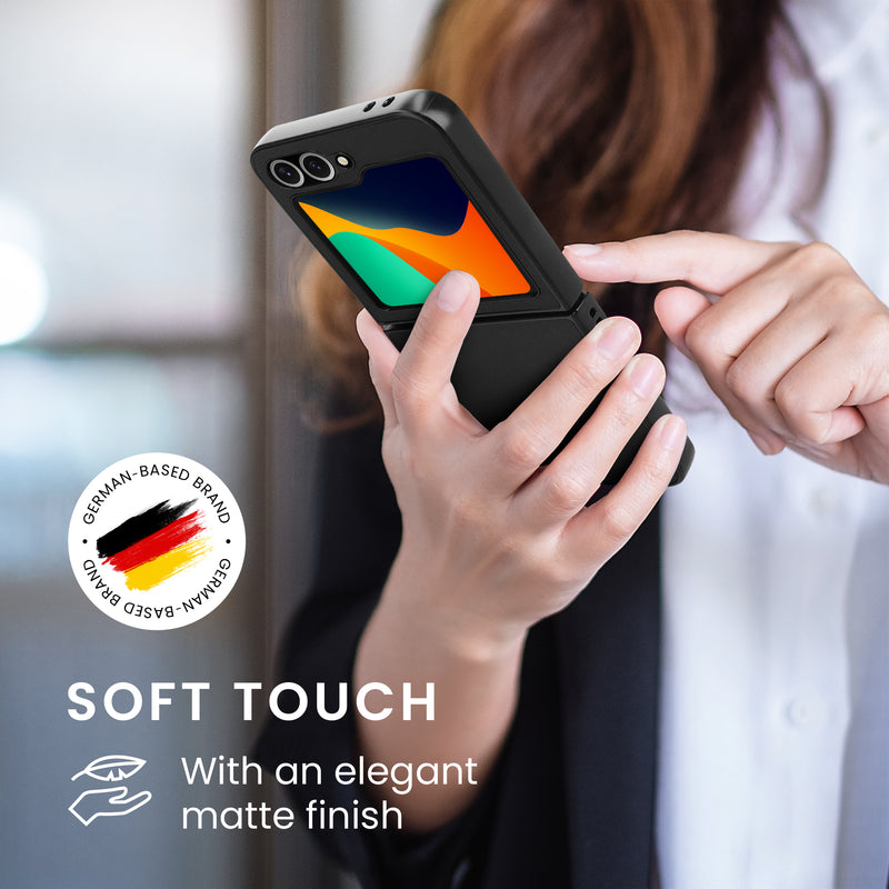 kwmobile Flip Hardcase kompatibel mit Samsung Galaxy Z Flip6 - Hülle für Foldable Handy - Handyhülle