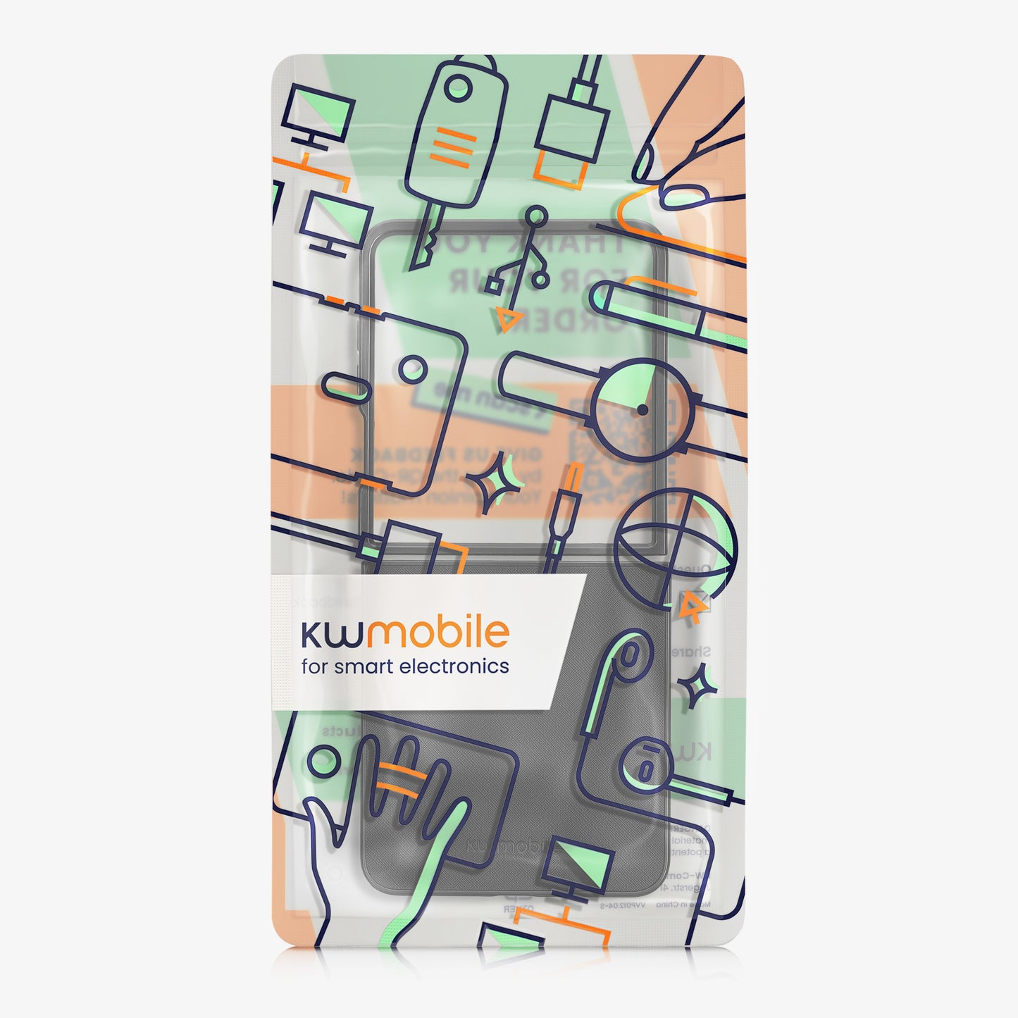 kwmobile Flip Hardcase kompatibel mit Samsung Galaxy Z Flip7 - Hülle für Foldable Handy - Handyhülle