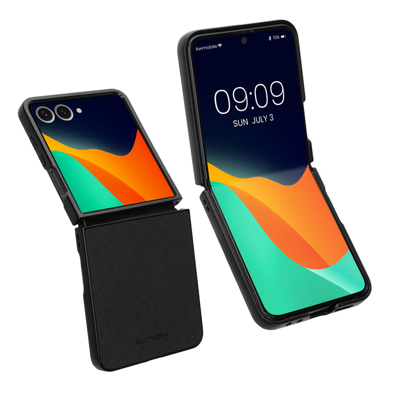 kwmobile Flip Hardcase kompatibel mit Samsung Galaxy Z Flip7 - Hülle für Foldable Handy - Handyhülle