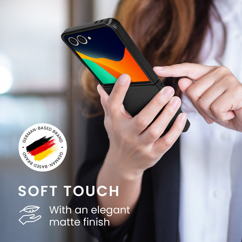 kwmobile Flip Hardcase kompatibel mit Samsung Galaxy Z Flip7 - Hülle für Foldable Handy - Handyhülle