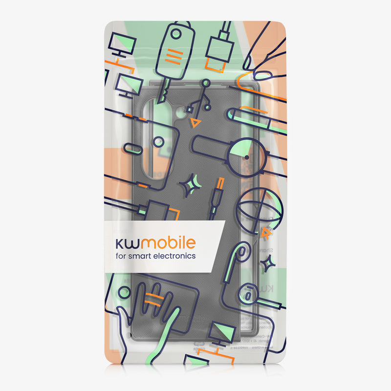 kwmobile Flip Hardcase kompatibel mit Samsung Galaxy Z Fold6 - Hülle für Foldable Handy - Handyhülle