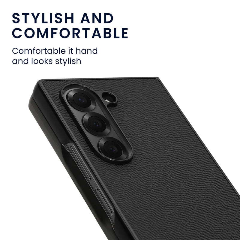 kwmobile Flip Hardcase kompatibel mit Samsung Galaxy Z Fold6 - Hülle für Foldable Handy - Handyhülle