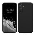 kwmobile Handyhülle kompatibel mit Samsung Galaxy A54 5G Hülle - Handy Case aus weichem Silikon in Schwarz Schwarz  