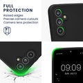 kwmobile Handyhülle für Samsung Galaxy A54 5G Hülle - weiches Handy Silikon Case - Schutzhülle Cover