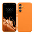 kwmobile Handyhülle kompatibel mit Samsung Galaxy A54 5G Hülle - Handy Case aus weichem Silikon in Fruity Orange Fruity Orange  