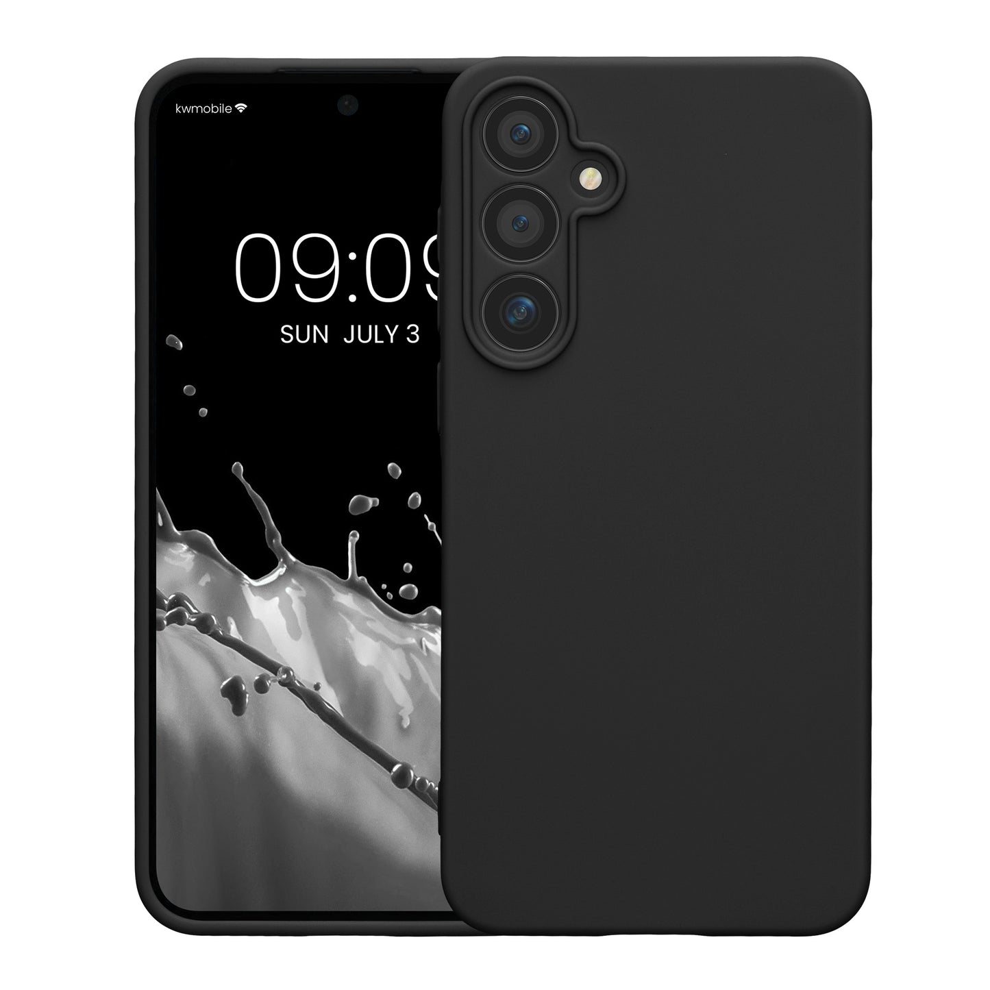 kwmobile Handyhülle für Samsung Galaxy A55 5G Hülle - weiches Handy Silikon Case - Schutzhülle Cover