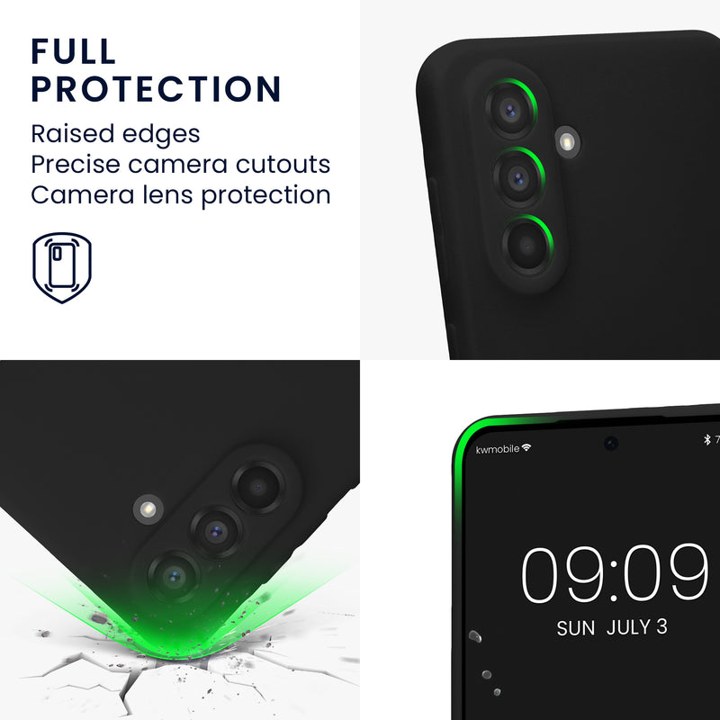 kwmobile Handyhülle für Samsung Galaxy A56 5G Hülle - weiches Handy Silikon Case - Schutzhülle Cover