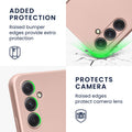 kwmobile Handyhülle für Samsung Galaxy A54 5G Hülle - weiche Silikon Case metallisch schimmernd - Schutzhülle Cover