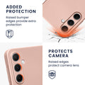 kwmobile Handyhülle für Samsung Galaxy A55 5G Hülle - weiche Silikon Case metallisch schimmernd - Schutzhülle Cover