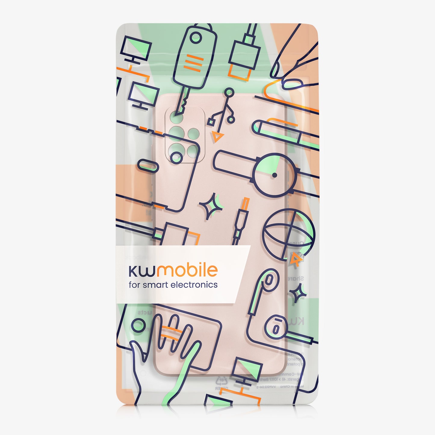 kwmobile Handyhülle für Samsung Galaxy A51 Hülle - weiche Silikon Case - Schutzhülle Cover