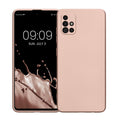 kwmobile Handyhülle für Samsung Galaxy A51 Hülle - weiche Silikon Case - Schutzhülle Cover