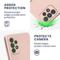 kwmobile Handyhülle für Samsung Galaxy A53 5G Hülle - weiche Silikon Case metallisch schimmernd - Schutzhülle Cover