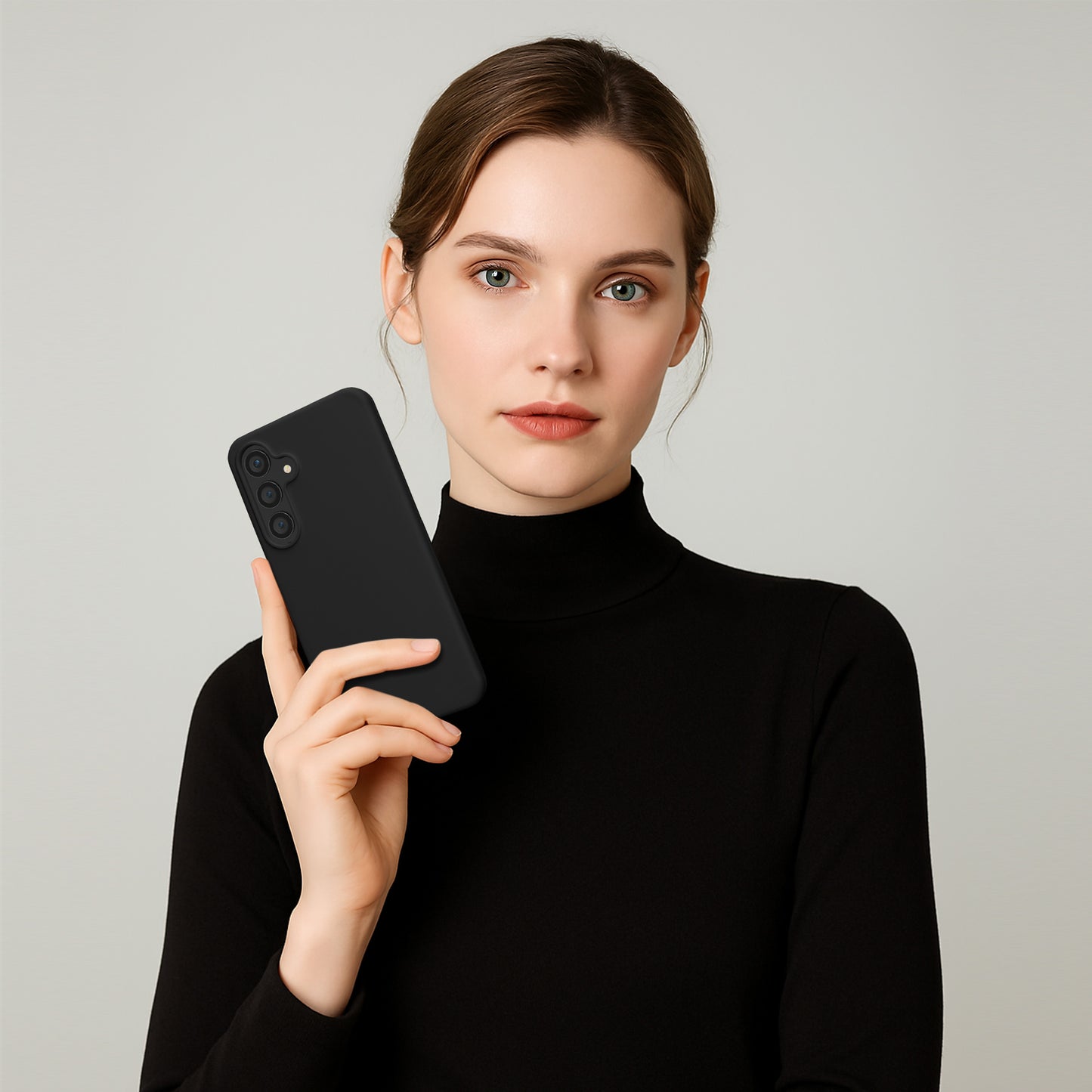 kwmobile Handyhülle für Samsung Galaxy S25 FE Hülle - Case Silikon - Kabelloses Laden - Schutzhülle Cover