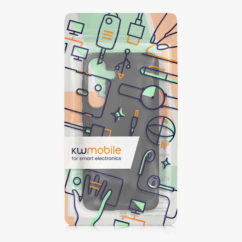 kwmobile Handyhülle für Samsung Galaxy S25 FE Hülle - Kabelloses Laden - Schutzhülle Cover