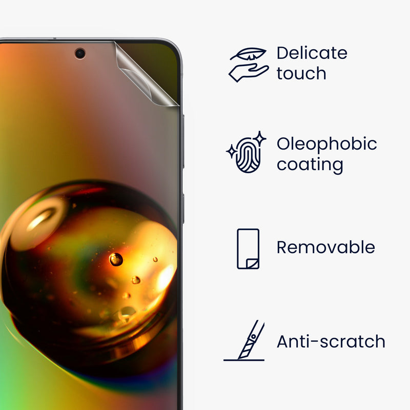 6x Folie kristallklar für Samsung Galaxy S25 FE