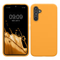 kwmobile Hülle kompatibel mit Samsung Galaxy A54 5G Hülle - dünnes Silikon Handy Case - Handyhülle weiche Oberfläche - kabelloses Laden - Fruity Orange Fruity Orange  