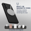 kwmobile Hülle für Samsung Galaxy A56 5G Handyhülle Case kompatibel mit MagSafe Cover mit Ringständer