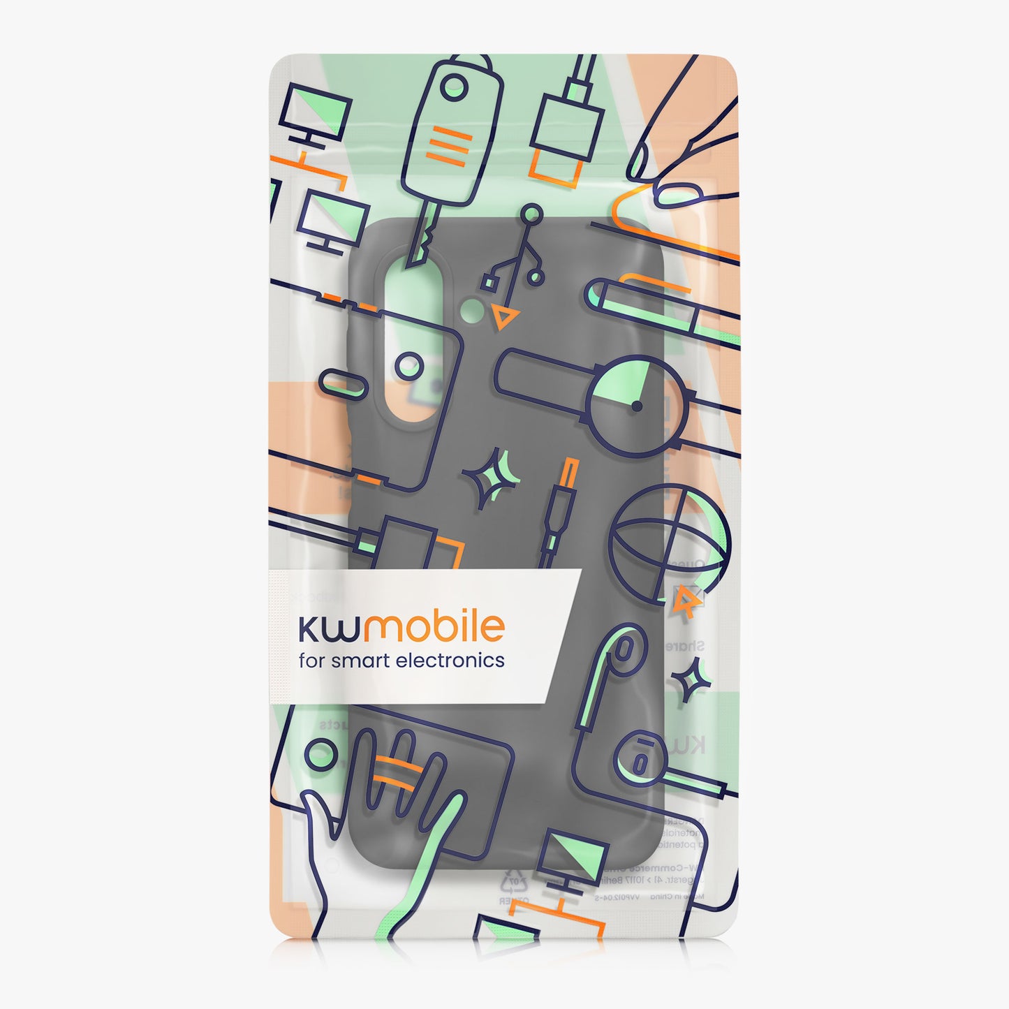 kwmobile Handyhülle für Samsung Galaxy A17 4G / 5G Hülle - Case - Kabelloses Laden - Schutzhülle Cover