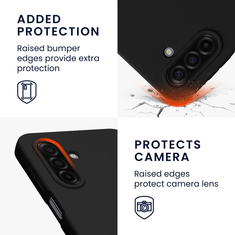 kwmobile Handyhülle für Samsung Galaxy A17 4G / 5G Hülle - Case - Kabelloses Laden - Schutzhülle Cover